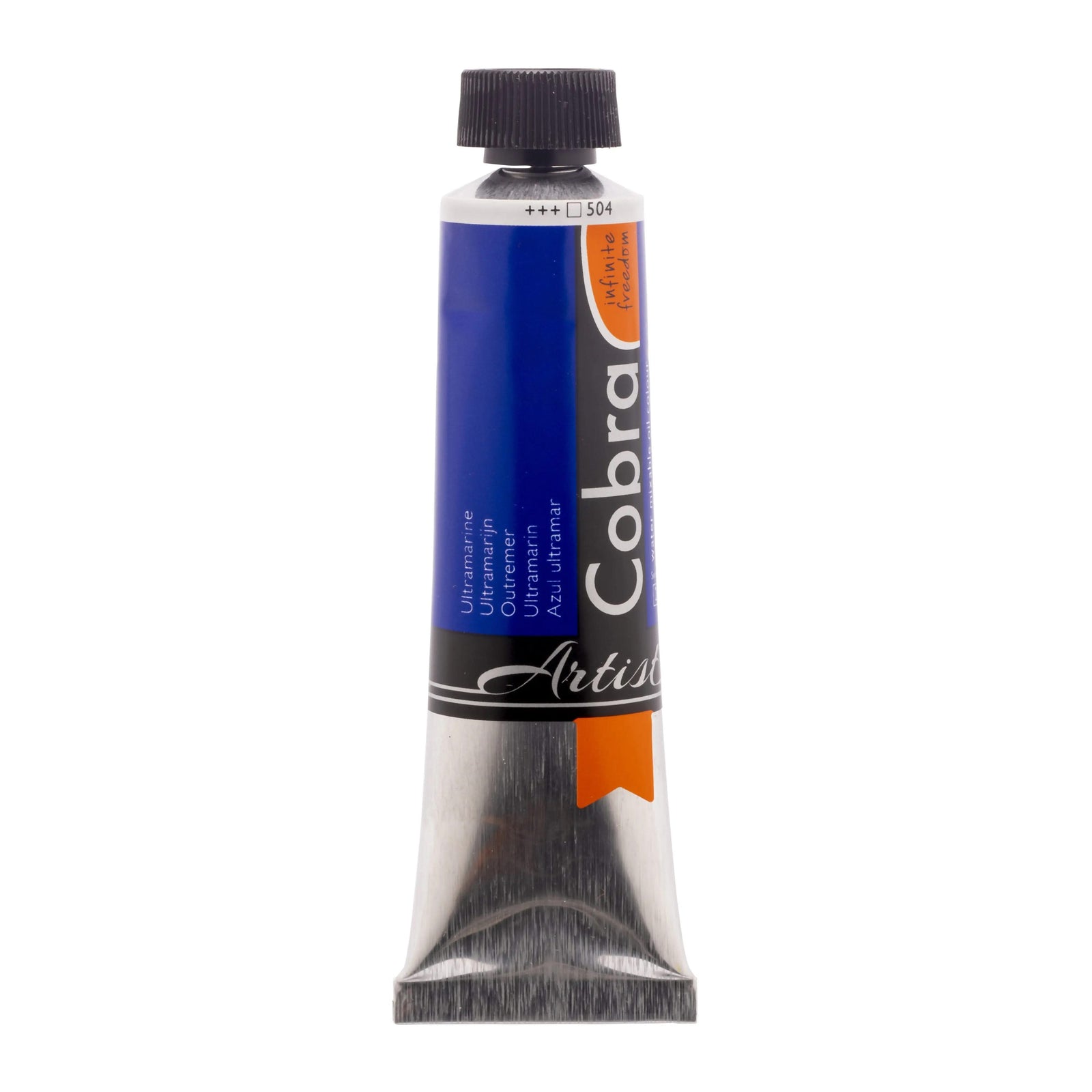Cobra Artist Wassermischbare Ölfarbe Tube 40 ml Ultramarin 504 - Kidis Art