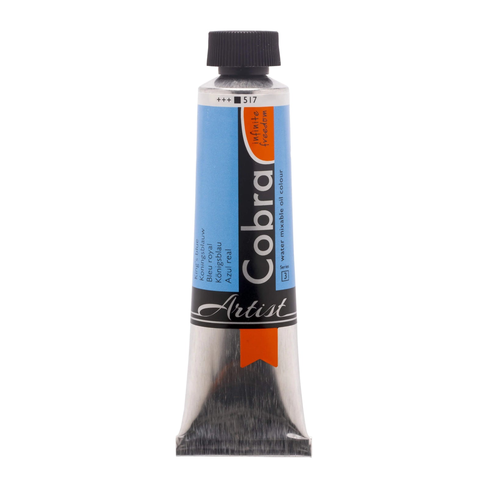 Cobra Artist Wassermischbare Ölfarbe Tube 150 ml Königsblau 517 - Kidis Art