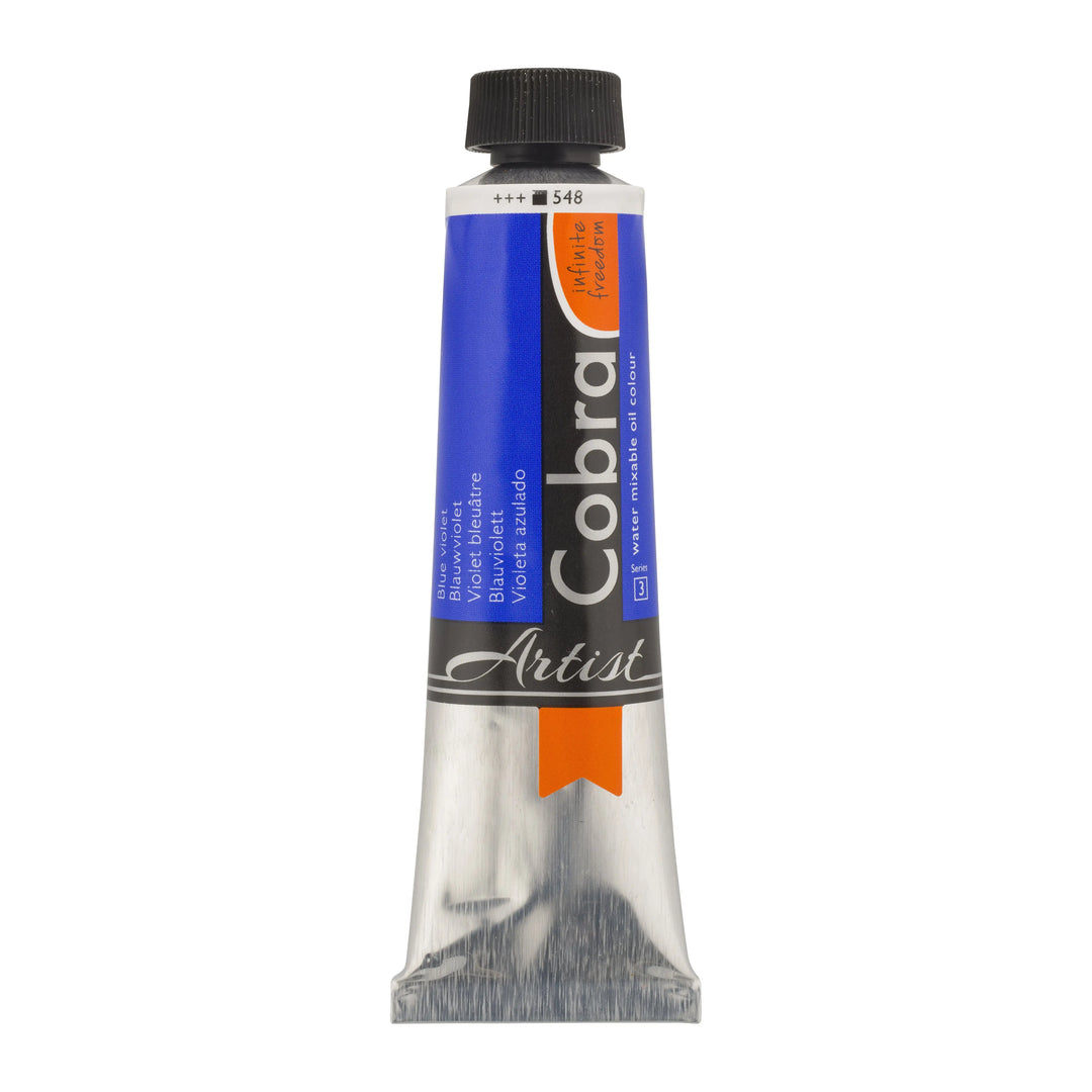 Cobra Artist Wassermischbare Ölfarbe Tube 40 ml Blauviolett 548