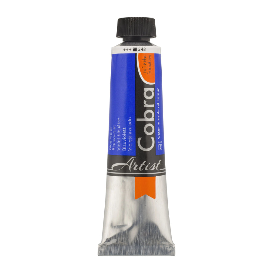 Cobra Artist Wassermischbare Ölfarbe Tube 40 ml Blauviolett 548