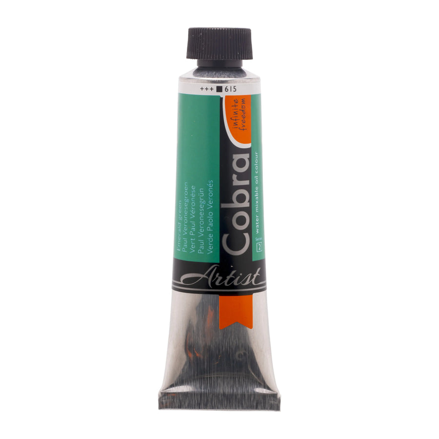 Cobra Artist Wassermischbare Ölfarbe Tube 40 ml Paul Veronesegrün 615