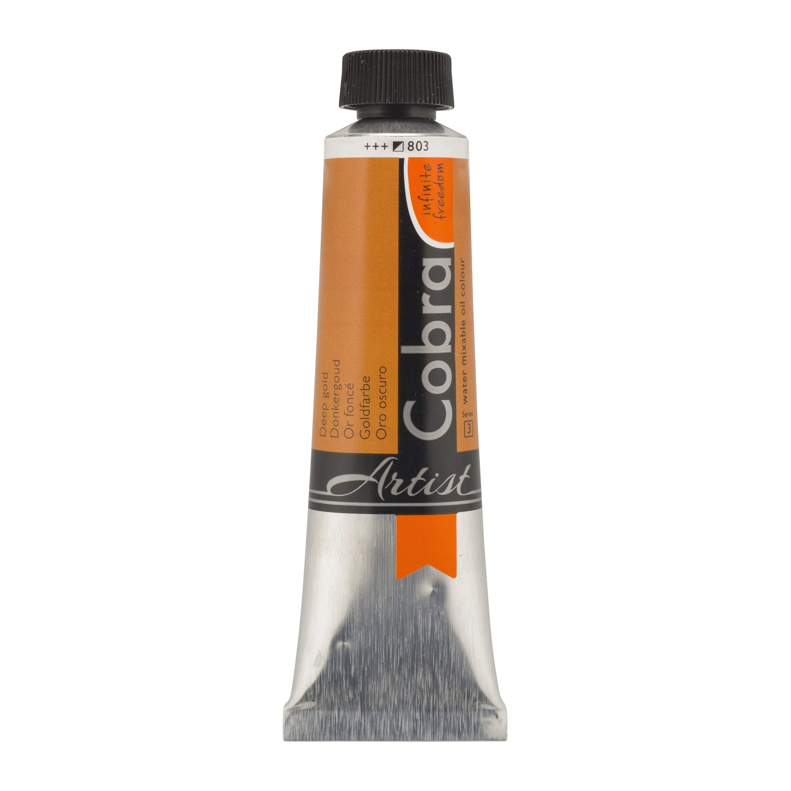 Cobra Artist Wassermischbare Ölfarbe Tube 40 ml Goldfarbe 803 - Kidis Art