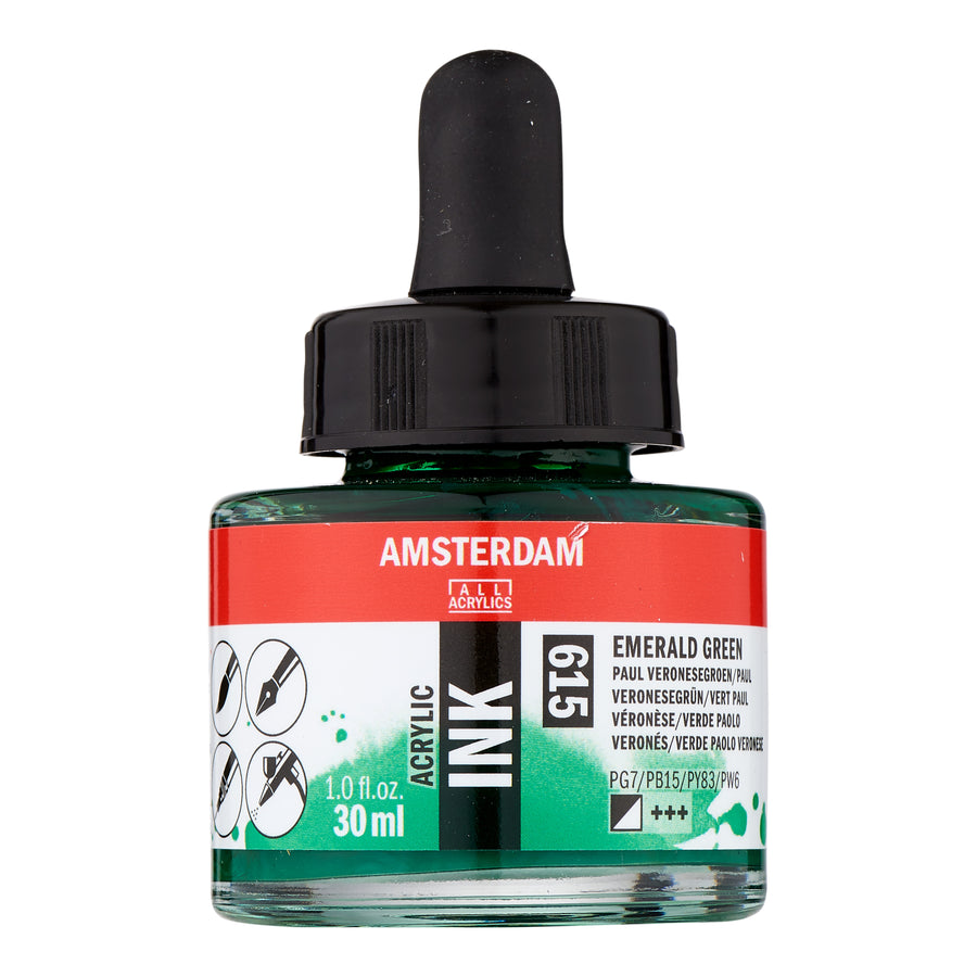 Amsterdam Acrylic Tinte Flasche 30 ml Paul Veronesegrün 615