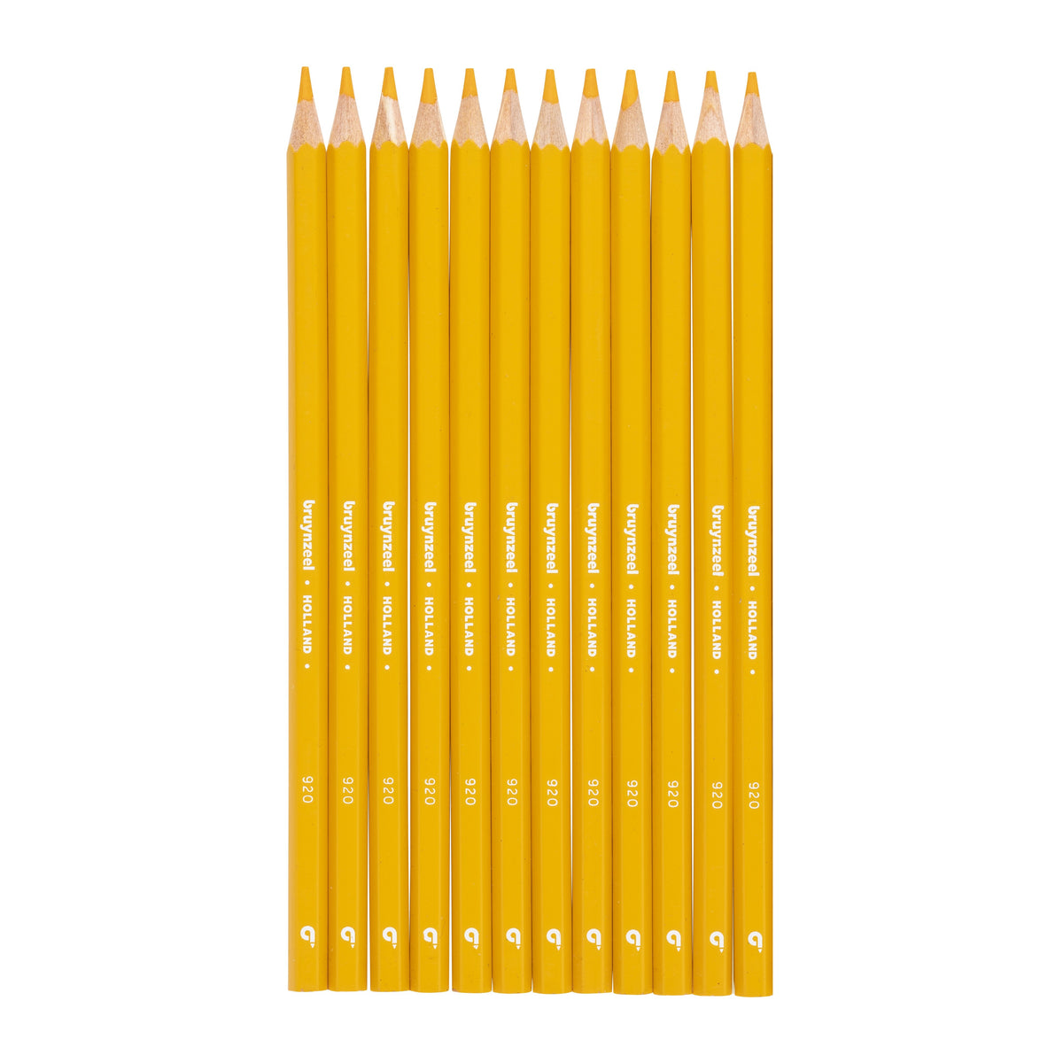 Crayons de couleur Bruynzeel Super en jaune