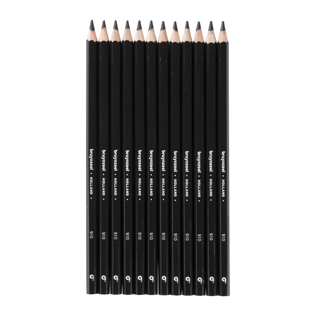 Crayons de couleur Bruynzeel Super en noir