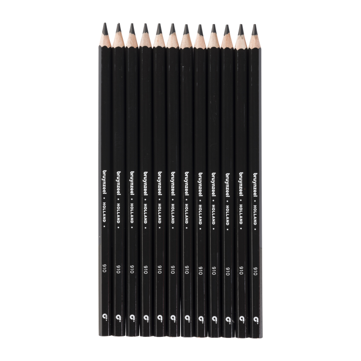 Crayons de couleur Bruynzeel Super en noir