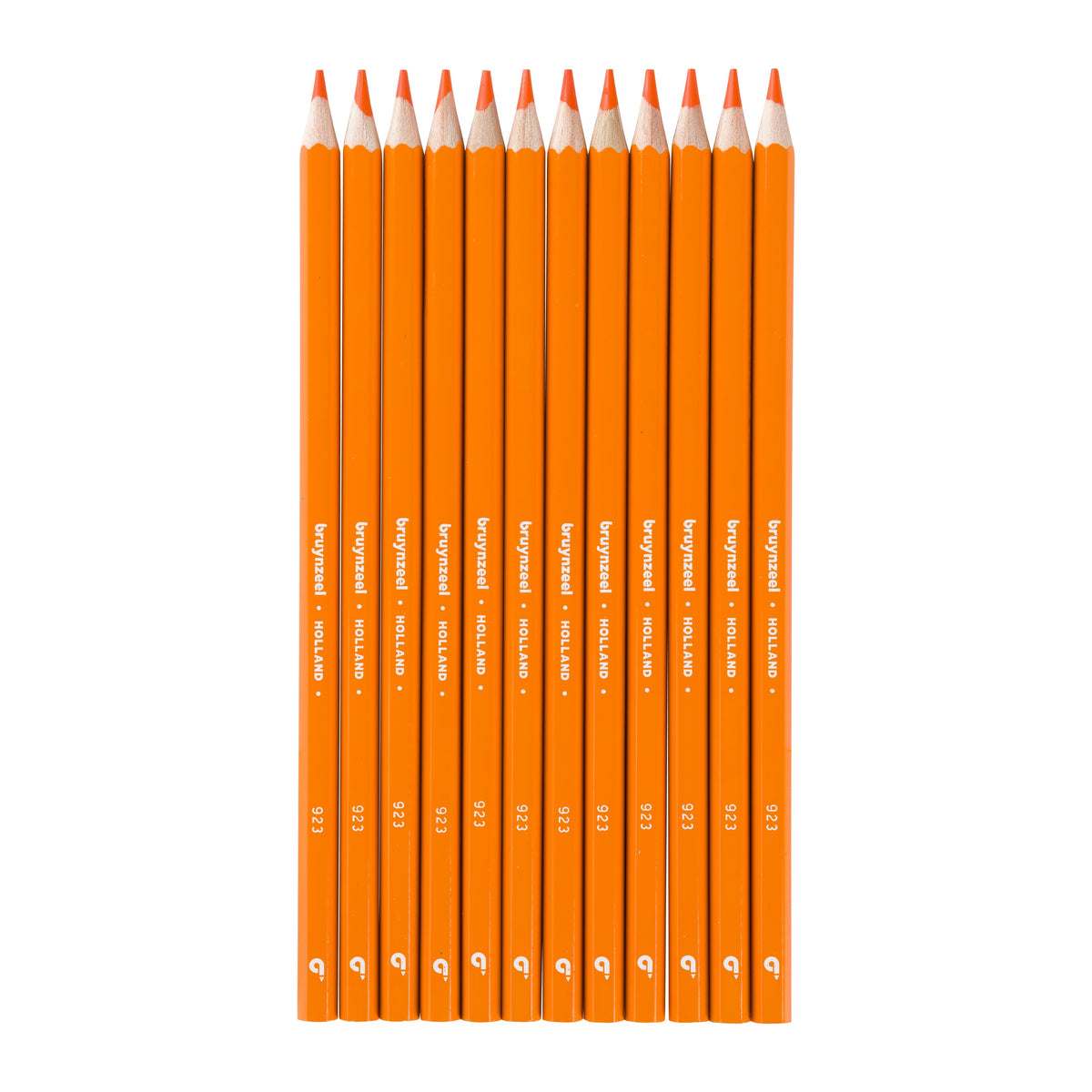 Crayons de couleur super Bruynzeel en orange