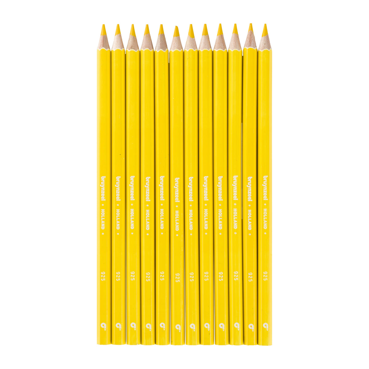 Crayons de couleur Bruynzeel Super en jaune citron