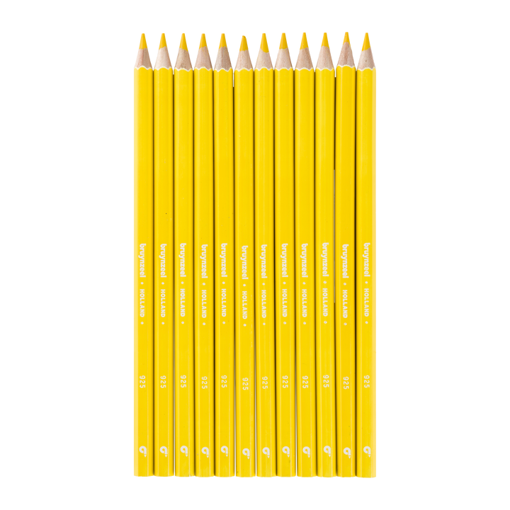 Crayons de couleur Bruynzeel Super en jaune citron