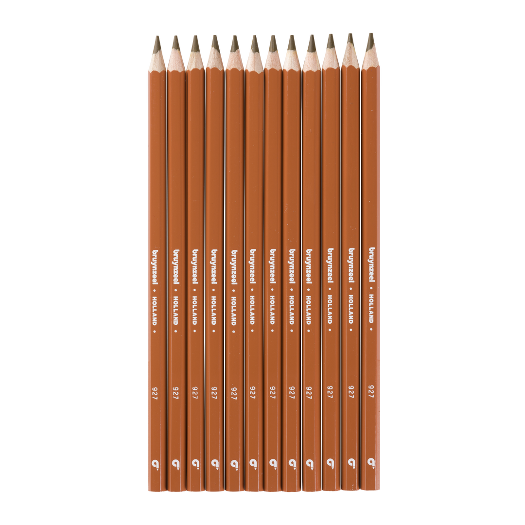 Crayons de couleur Bruynzeel Super en jaune ocre