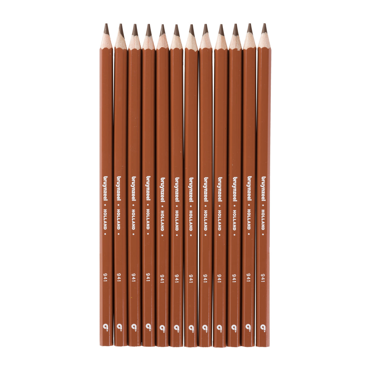 Crayons de couleur Bruynzeel Super en brun clair