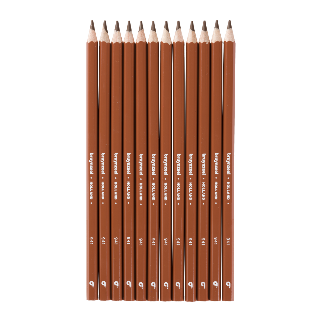 Crayons de couleur Bruynzeel Super en brun clair