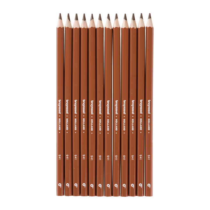 Crayons de couleur Bruynzeel Super en brun clair