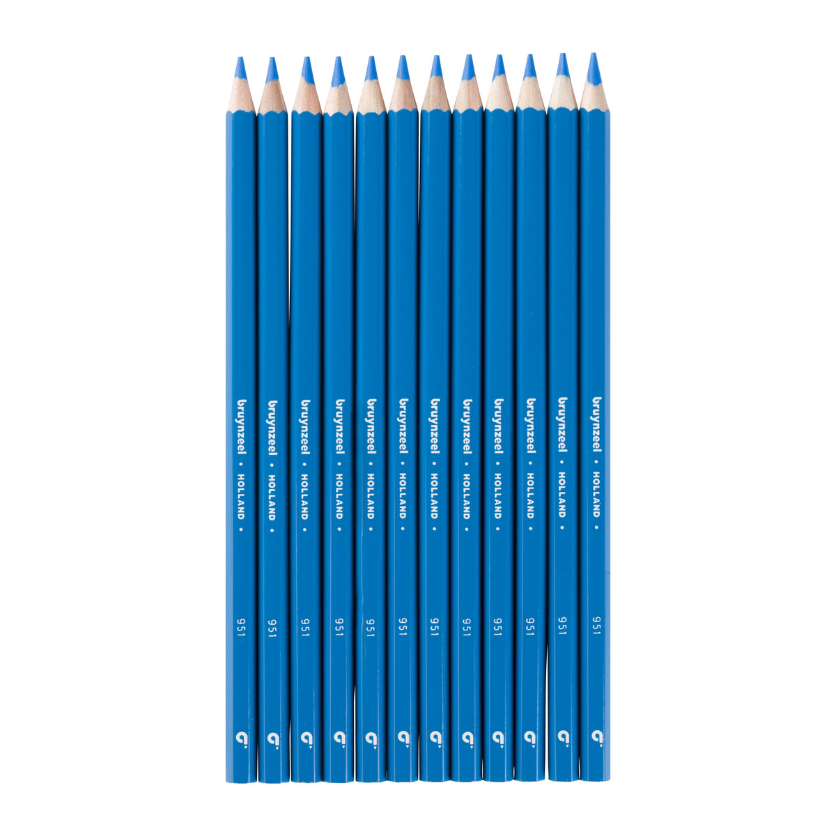 Crayons de couleur Bruynzeel Super en bleu clair