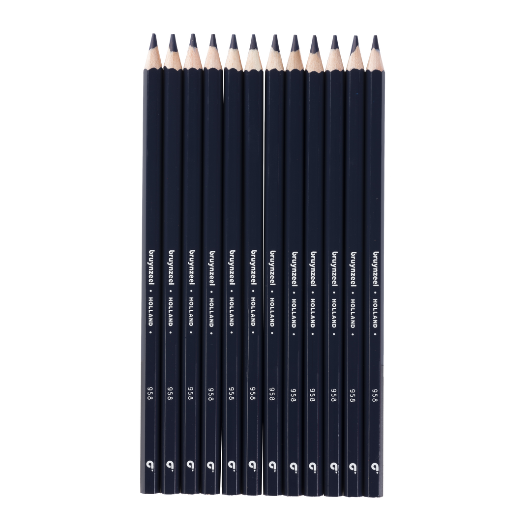 Crayons de couleur Bruynzeel Super en bleu de Prusse