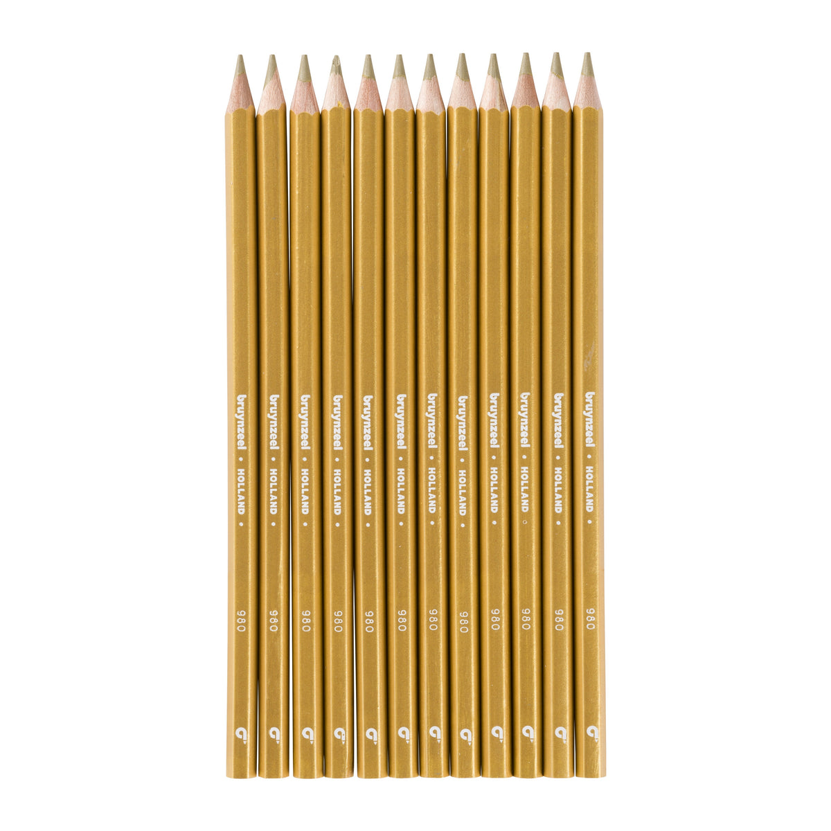 Crayons de couleur Bruynzeel Super en or