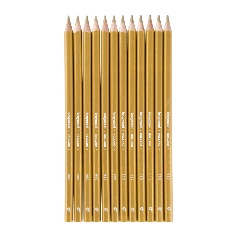 Bruynzeel Super Farbstifte in Gold 12er Set