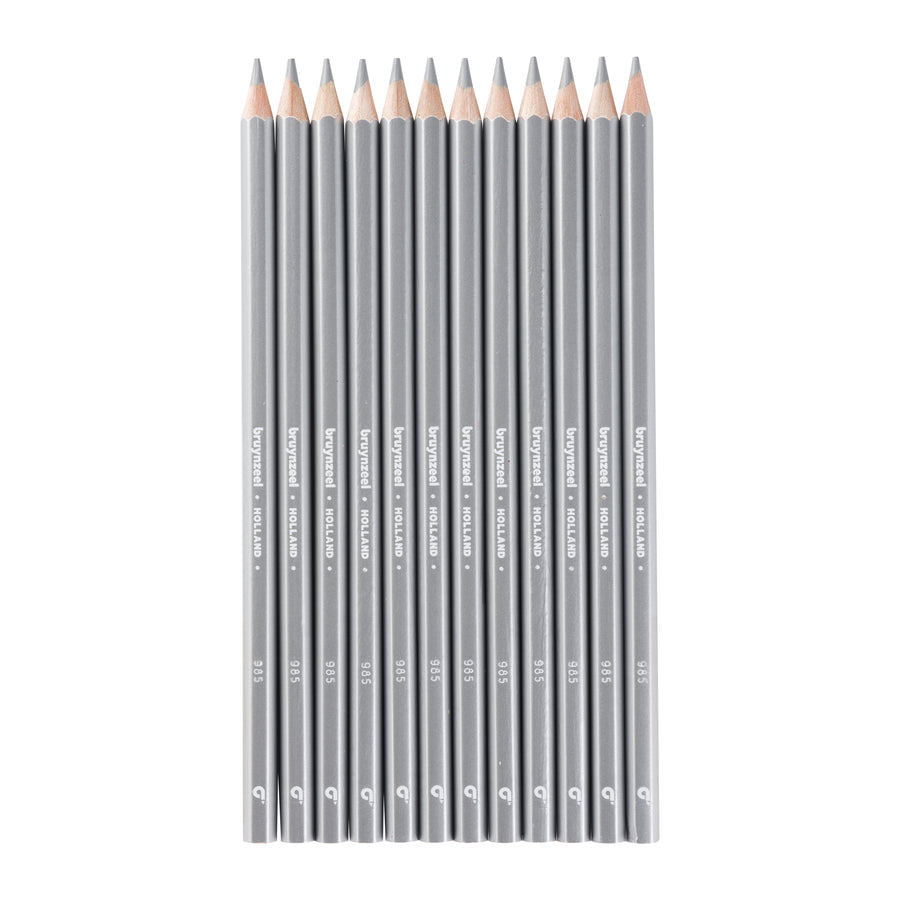 Bruynzeel Super Farbstifte in Silber 12er Set