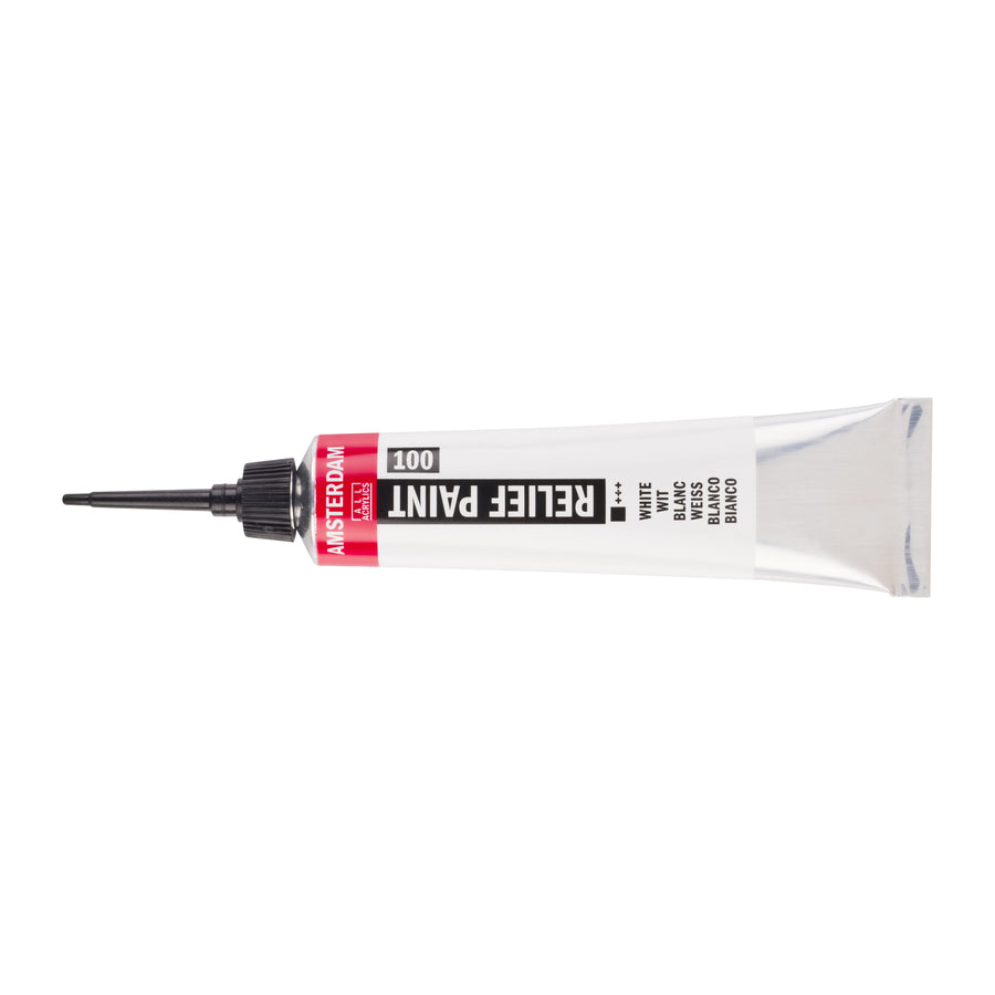 Amsterdam Relieffarbe Tube 20 ml Weiß 100