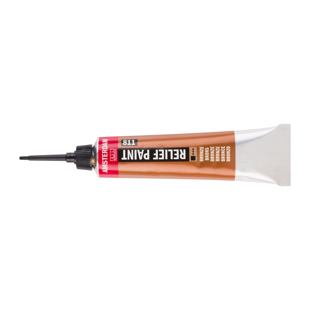 Amsterdam Relieffarbe Tube 20 ml Bronze 811
