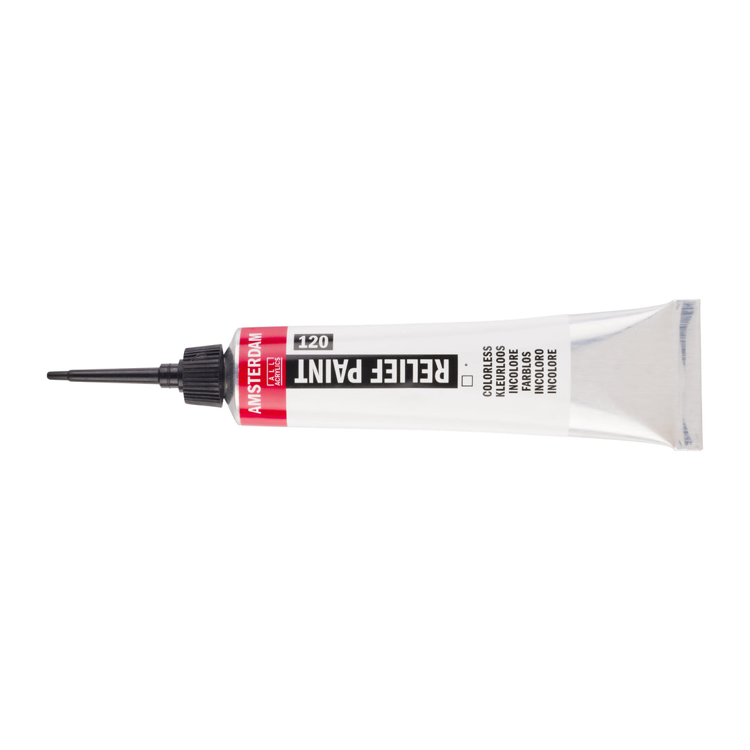 Amsterdam Relieffarbe Tube 20 ml Farblos 120