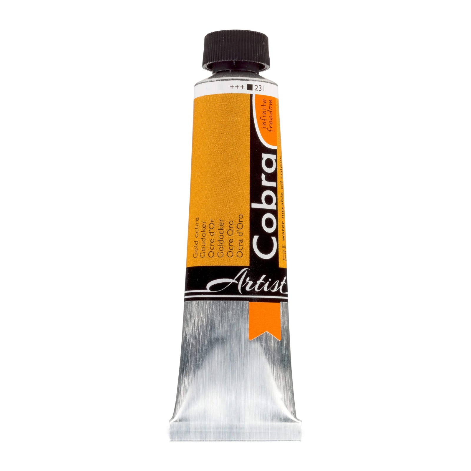 Cobra Artist Wassermischbare Ölfarbe Tube 40 ml Goldocker 231 - Kidis Art