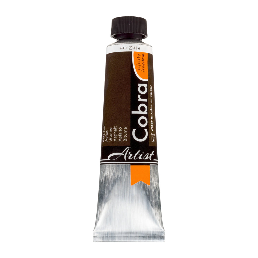 Cobra Artist Wassermischbare Ölfarbe Tube 40 ml Asphalt 414
