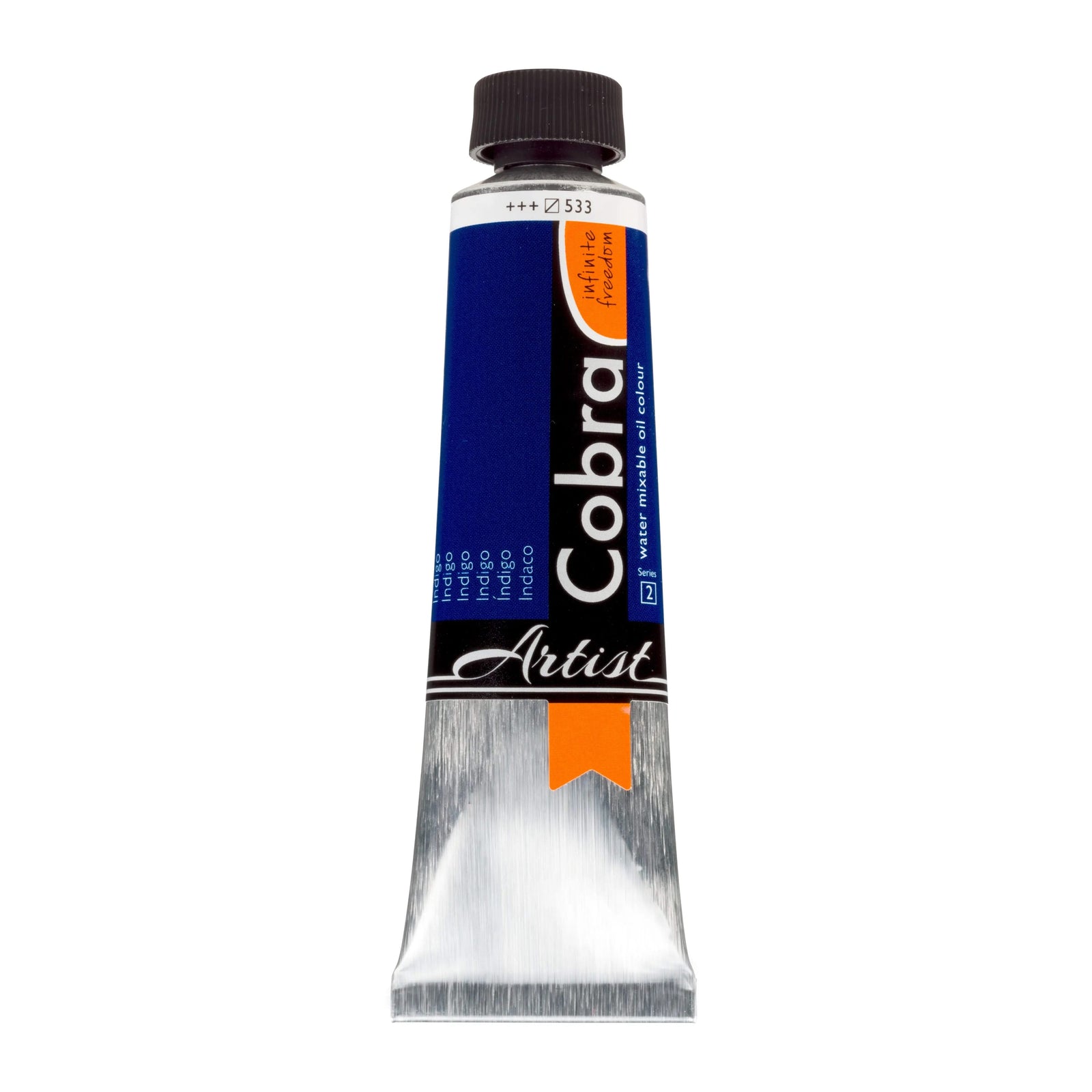 Cobra Artist Wassermischbare Ölfarbe Tube 40 ml Indigo 533 - Kidis Art