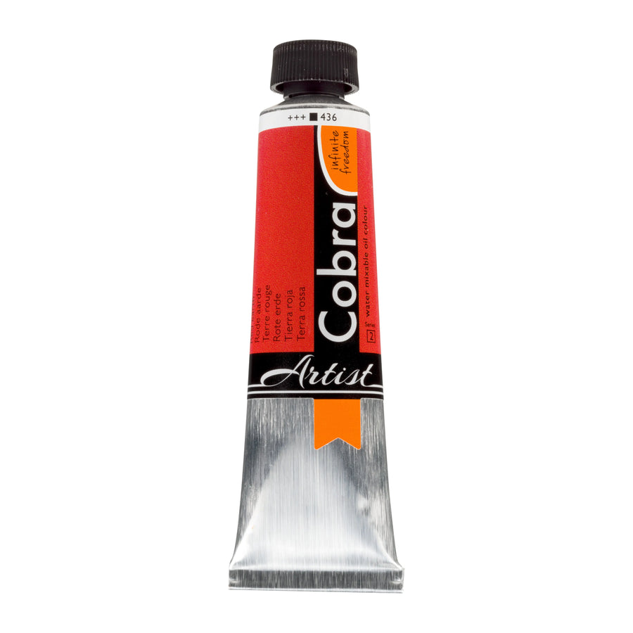 Cobra Artist Wassermischbare Ölfarbe Tube 40 ml Rote Erde 436