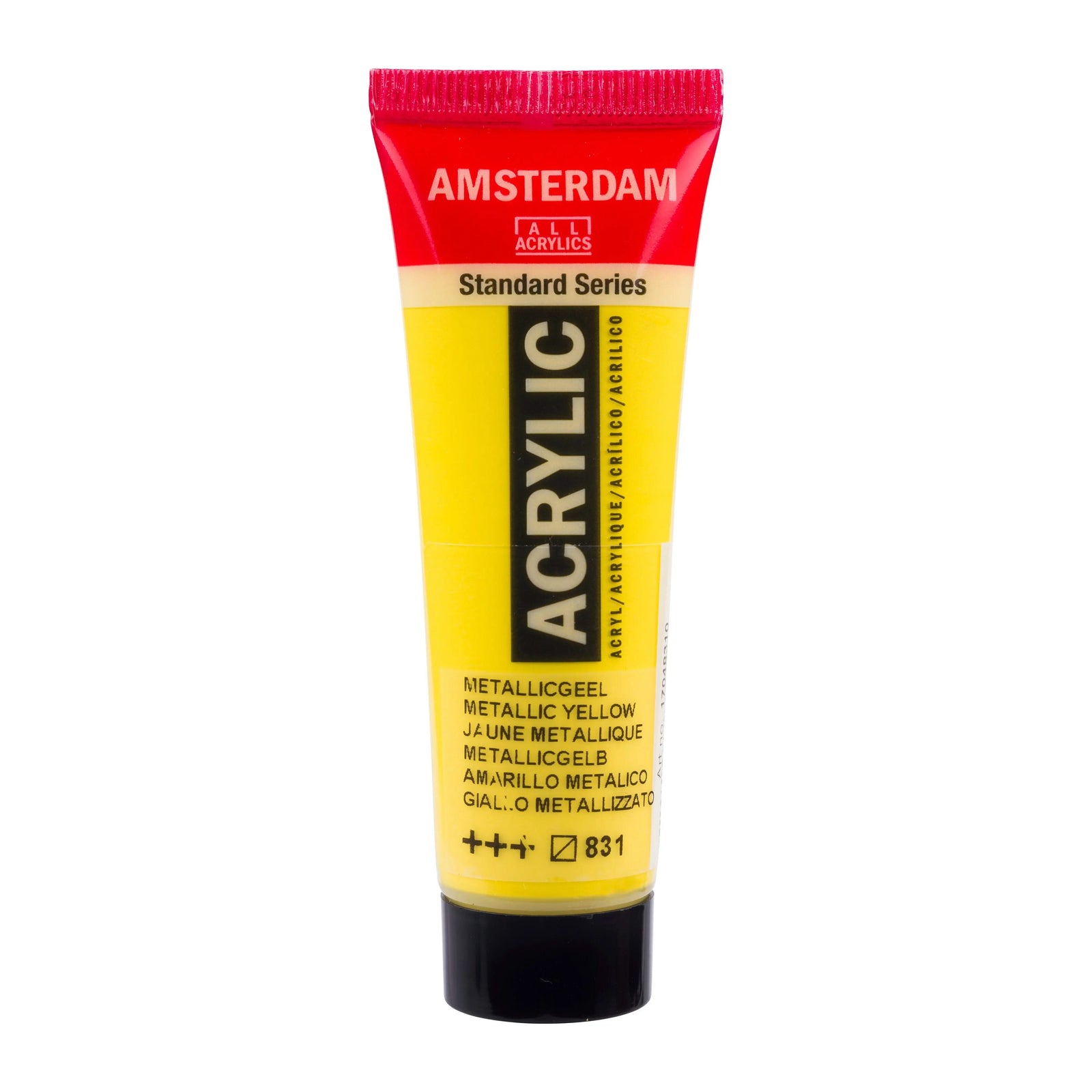 Amsterdam Standard Series Acrylfarbe Tube 20 ml Metallicgelb 831 - Kidis Art