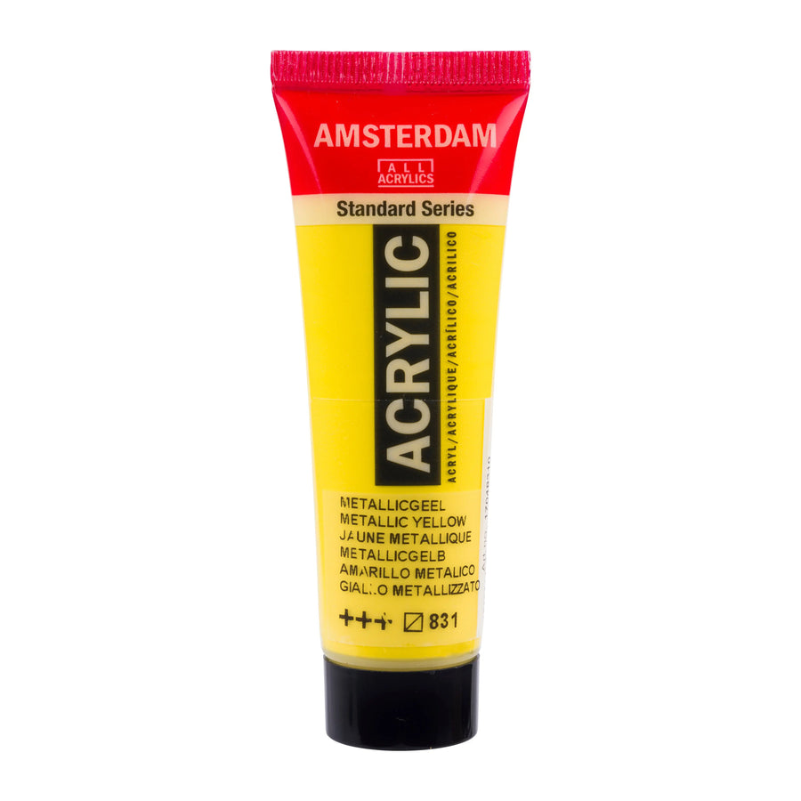 Amsterdam Standard Series Acrylfarbe Tube 20 ml Metallicgelb 831