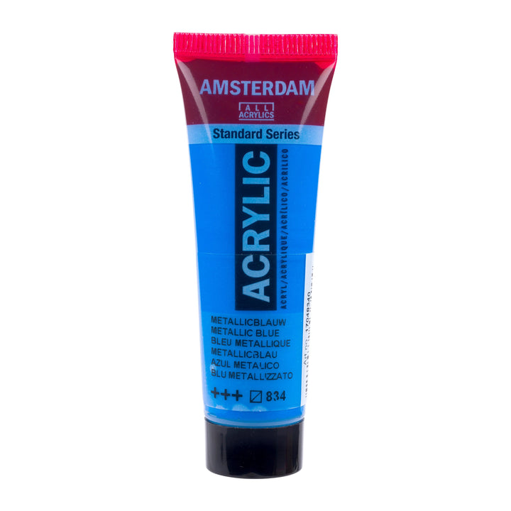 Amsterdam Standard Series Acrylfarbe Tube 20 ml Metallicblau 834