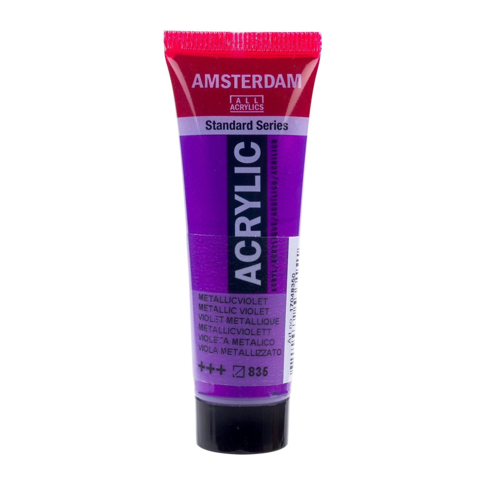 Amsterdam Standard Series Acrylfarbe Tube 20 ml Metallicviolett 835 - Kidis Art