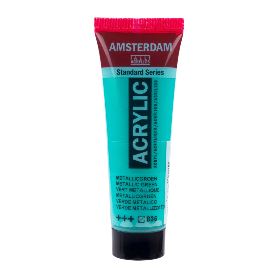 Amsterdam Standard Series Acrylfarbe Tube 20 ml Metallicgrün 836