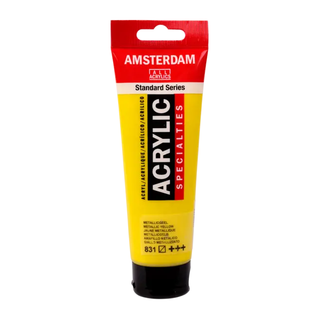 Amsterdam Standard Series Acrylfarbe Tube 120 ml Metallicgelb 831