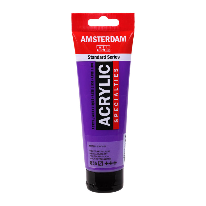Amsterdam Standard Series Acrylfarbe Tube 120 ml Metallicviolett 835
