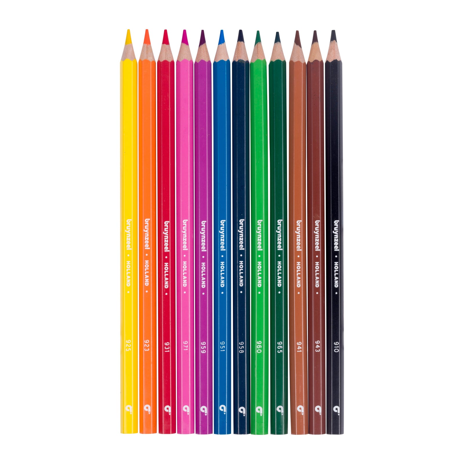 Bruynzeel Super Farbstiftdose | 12 Farben - Kidis Art