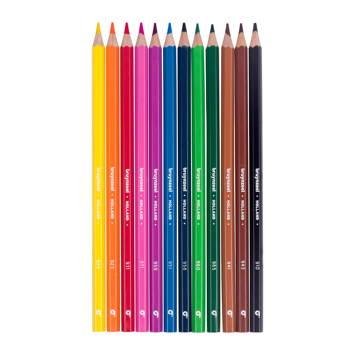 Bruynzeel Super Farbstiftdose | 12 Farben - Kidis Art