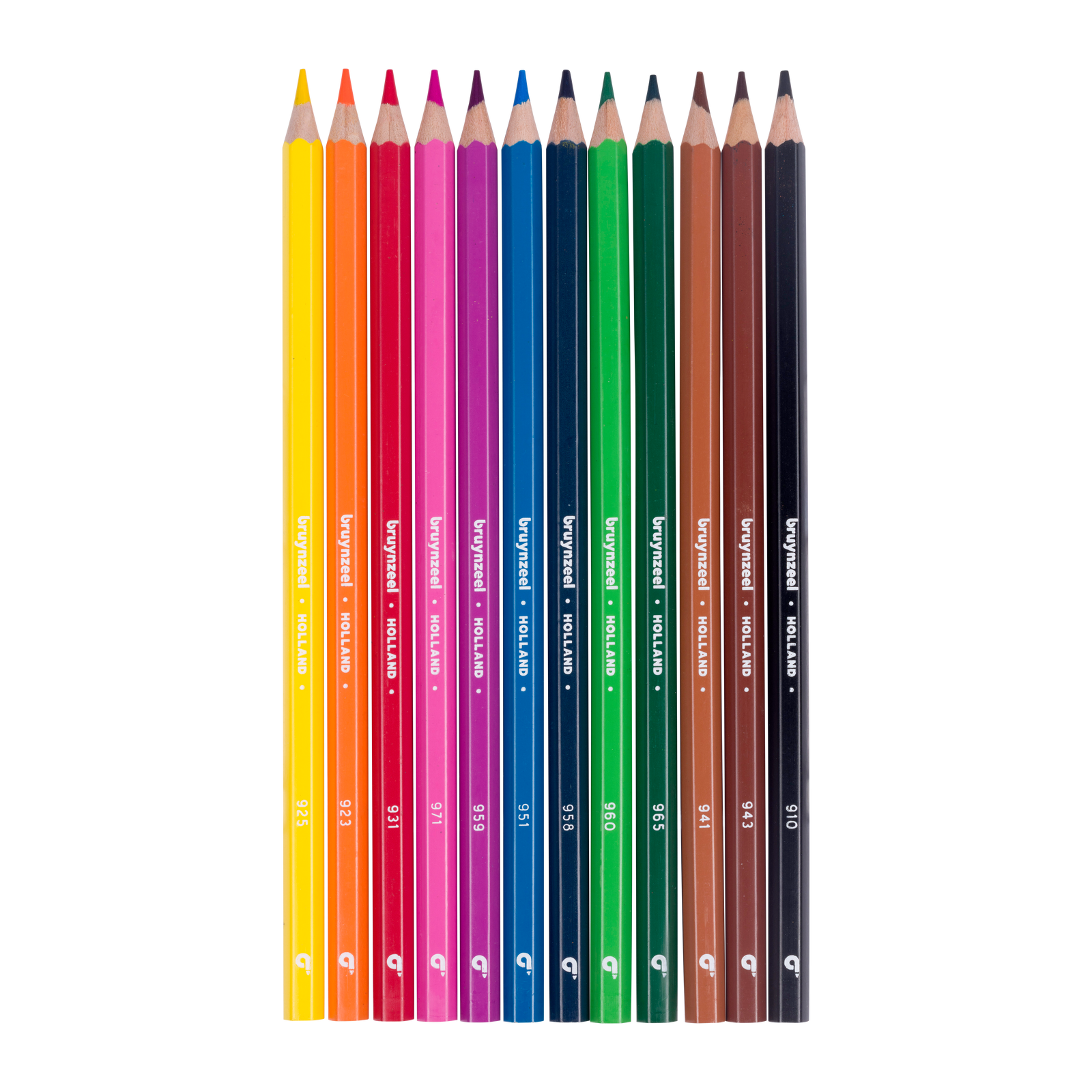 Bruynzeel Super Farbstiftdose | 12 Farben - Kidis Art
