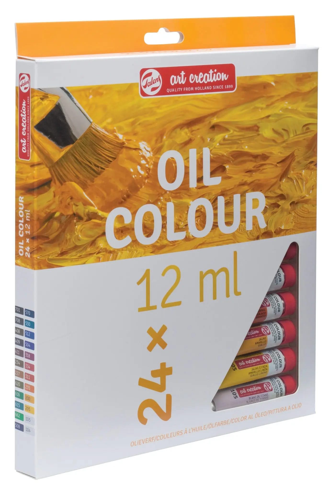 Talens Art Creation Ölfarbe Set 24 x 12 ml - Kidis Art