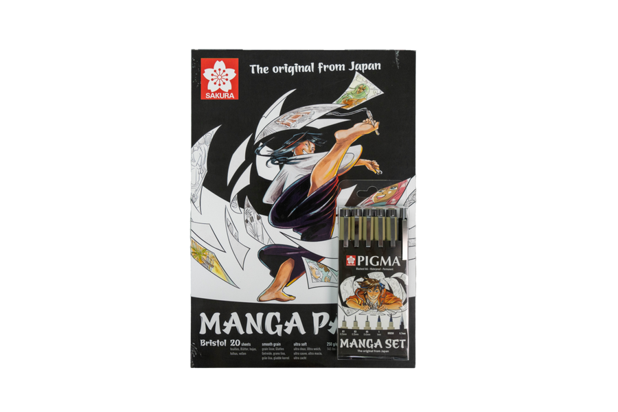 Papier-Set "Manga"