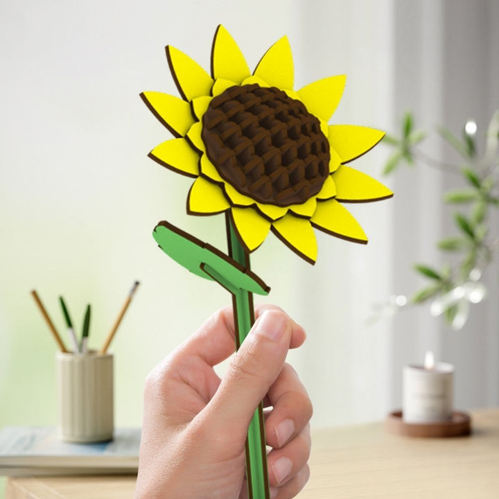 3D Puzzle - Hübsche Sonnenblume