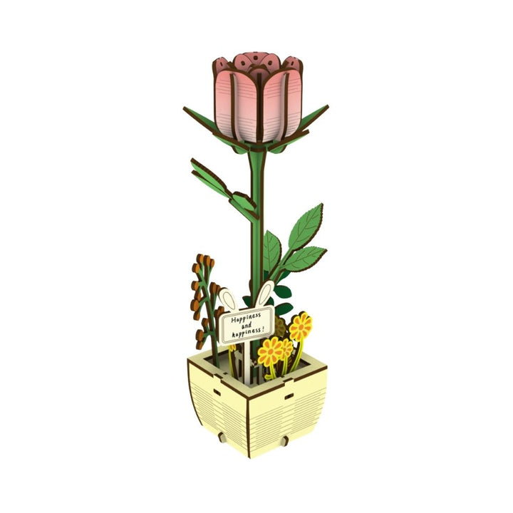 3D Puzzle - Die Rose