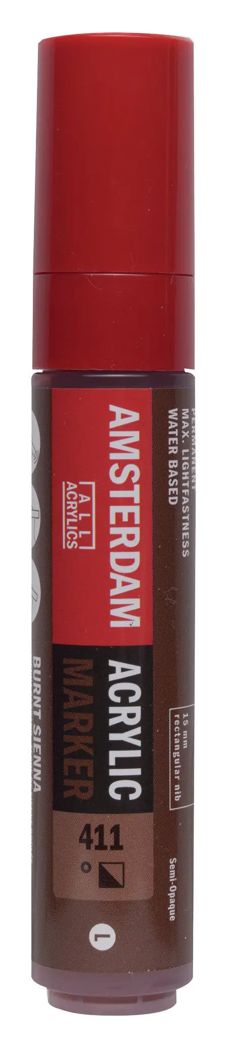 Amsterdam Acrylic Marker 15 mm Siena Gebrannt 411