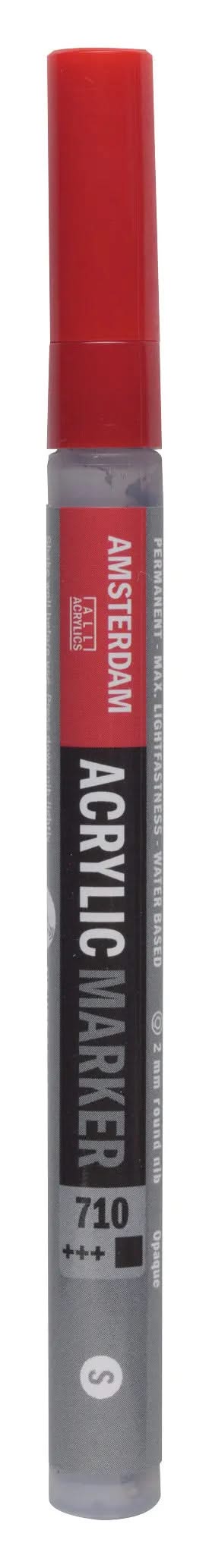 Amsterdam Acrylic Marker 2 mm Neutralgrau 710 - Kidis Art