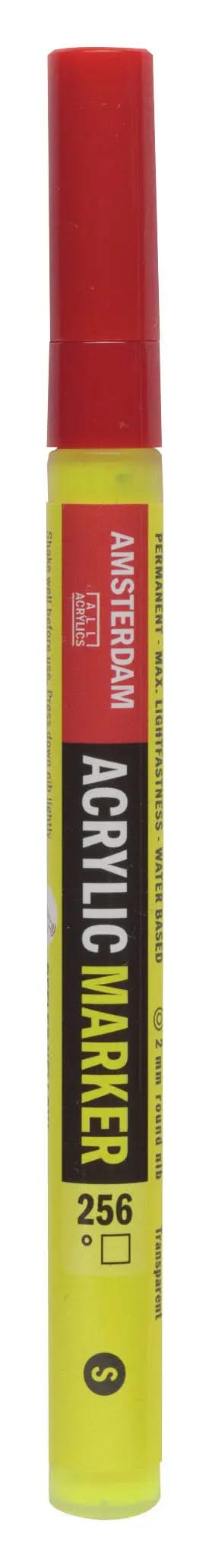 Amsterdam Acrylic Marker 2 mm Reflexgelb 256 - Kidis Art
