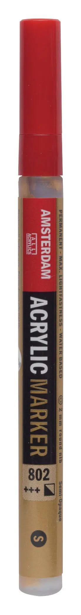 Amsterdam Acrylic Marker 2 mm Reichgold 802 - Kidis Art