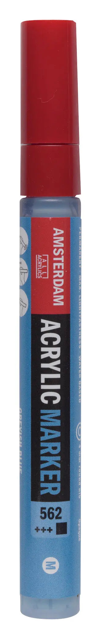 Amsterdam Acrylic Marker 4 mm Graublau 562