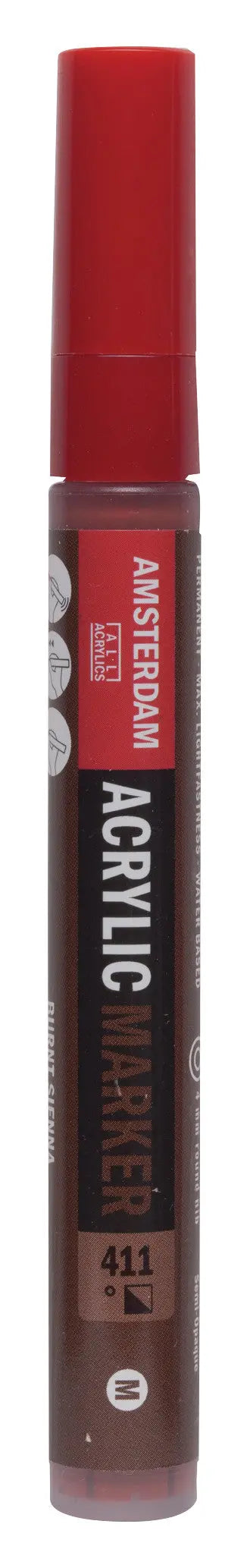 Amsterdam Acrylic Marker 4 mm Siena Gebrannt 411