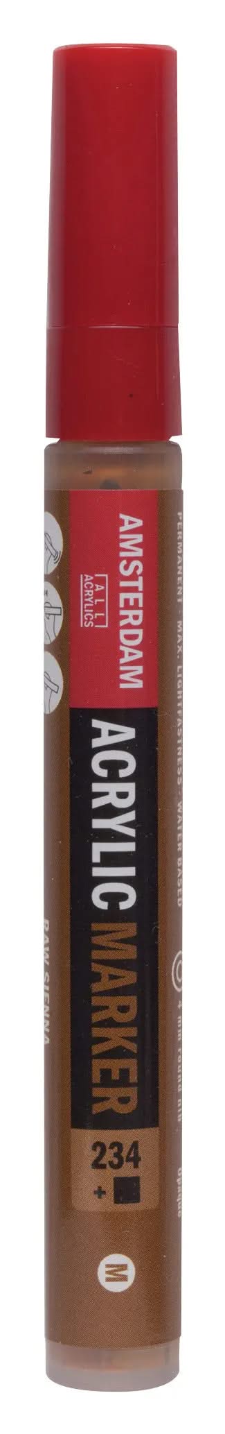 Amsterdam Acrylic Marker 4 mm Siena Natur 234 - Kidis Art